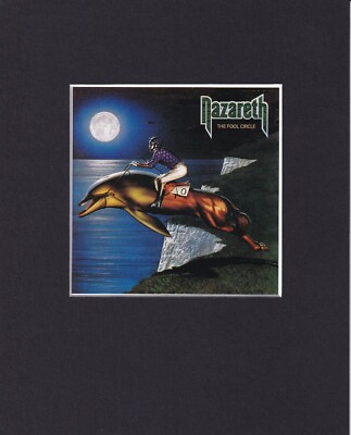 8X10'' Matted Print Album Cover Art Picture: Nazareth, The Fool Circle