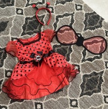2t Girls Ladybug Costume