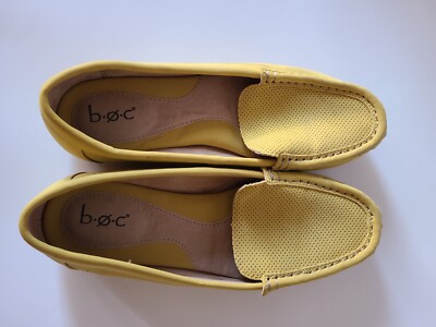 BOC Slide  Jana Loafer Womens Sz 7 M Taupe Driving Shoe