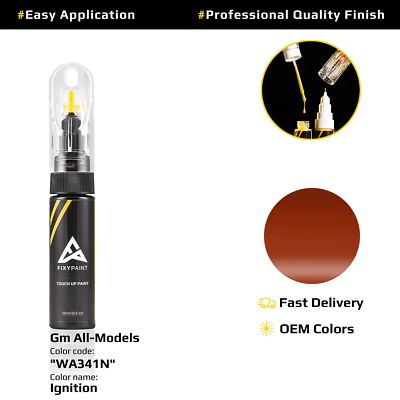 Touch up Paint for Gm Code: WA341N Ignition OEM Exact Color Match