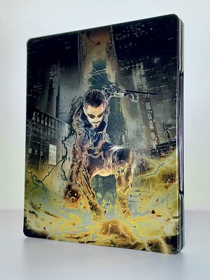 Deus Ex - Mankind Divided (DAY ONE EDITION) PS4 - Enthält Exklusives Steel Book