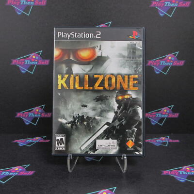 Killzone PS2 PlayStation 2 + Reg Card - Complete CIB
