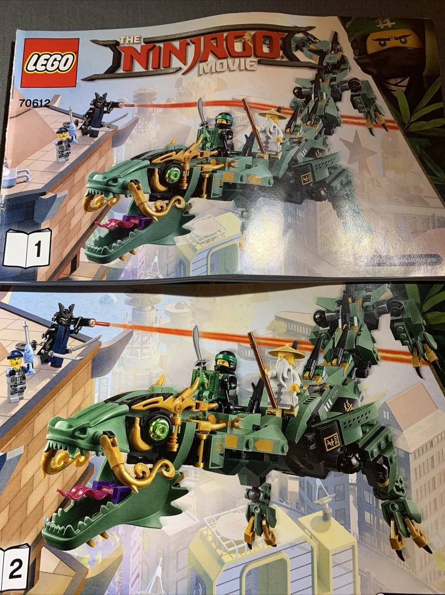 LEGO The Ninjago Movie 70612 Instructions Only No Bricks eBay