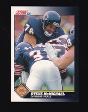 1991 Score Steve McMichael #492 Chicago Bears