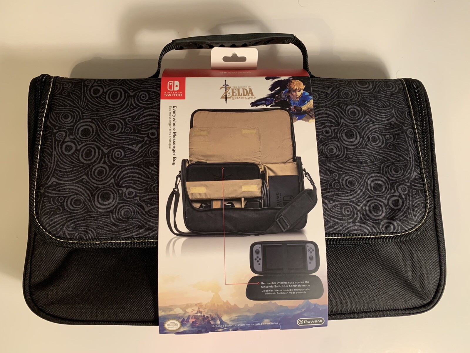 PowerA Everywhere Messenger Bag Zelda Breath of the Wild Nintendo Switch eBay