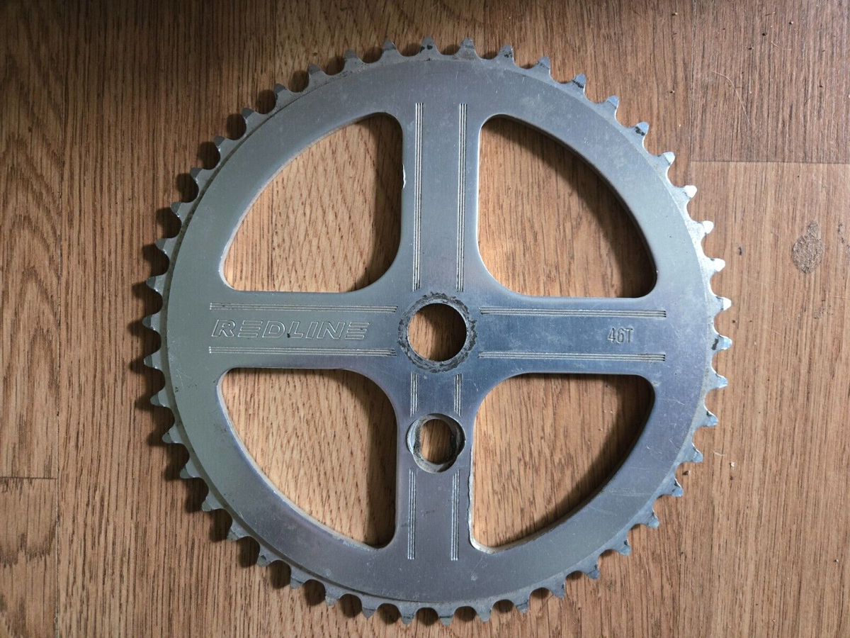 OLD SCHOOL BMX 2nd GEN REDLINE FLIGHT 46 T GEAR CHAINRING SPROCKET