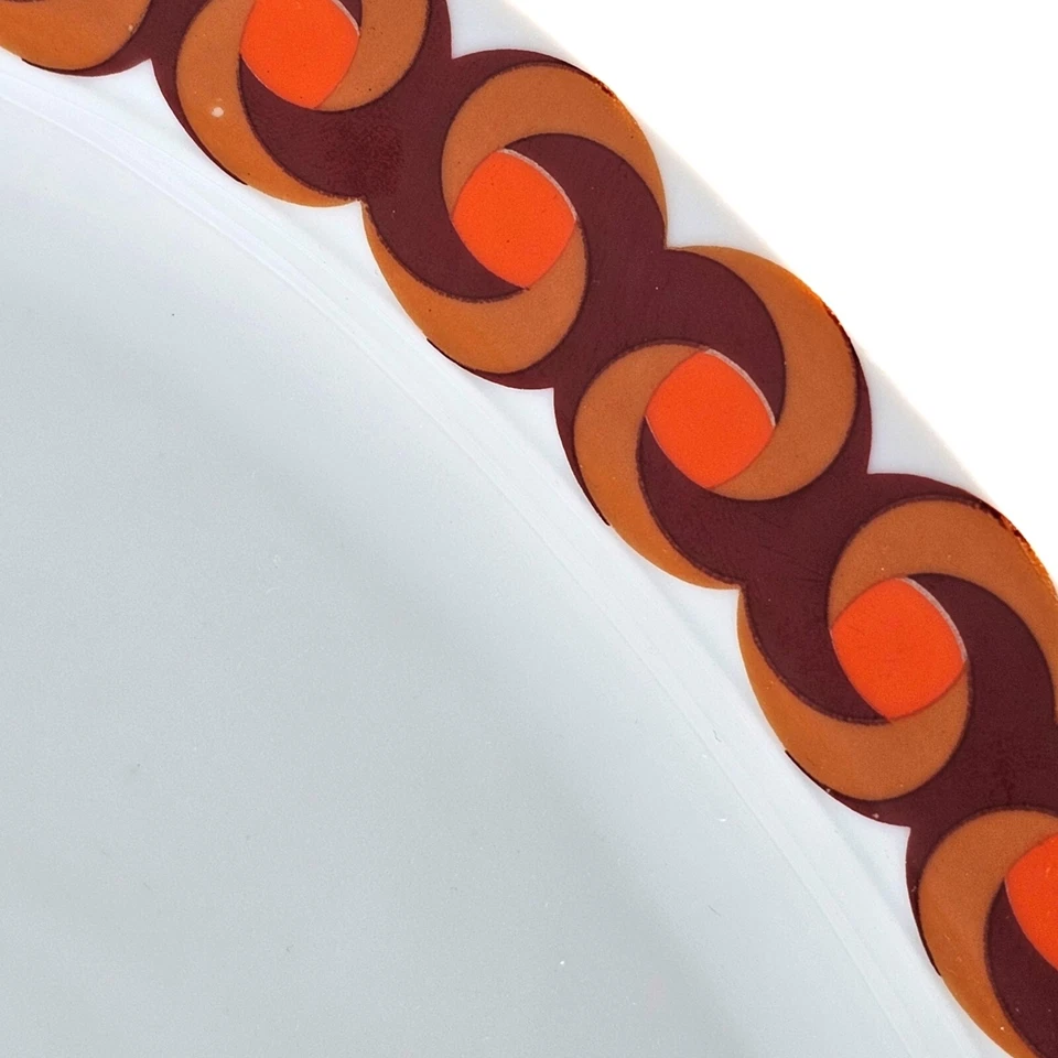 1970's Modern Thomas Rosenthal Serving Platter German Porcelain Plate 13" - Image 4 of 4