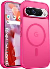 Google Pixel 9 pro XL Phone Case, Military Grade Drop Protection, Translucent Ma