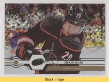 2019-20 Upper Deck Speckled Rainbow Foil Sebastian Aho #304 READ c6q