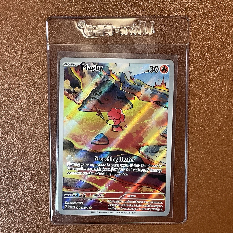 Magby 186/182 Paradox Rift Illustration Rare Pokémon - Image 2 of 4