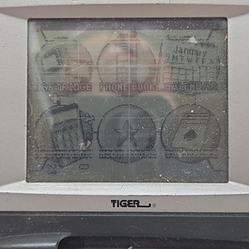 Tiger game.com Handheld Console Tested Works Screen Issues (No Stylus)