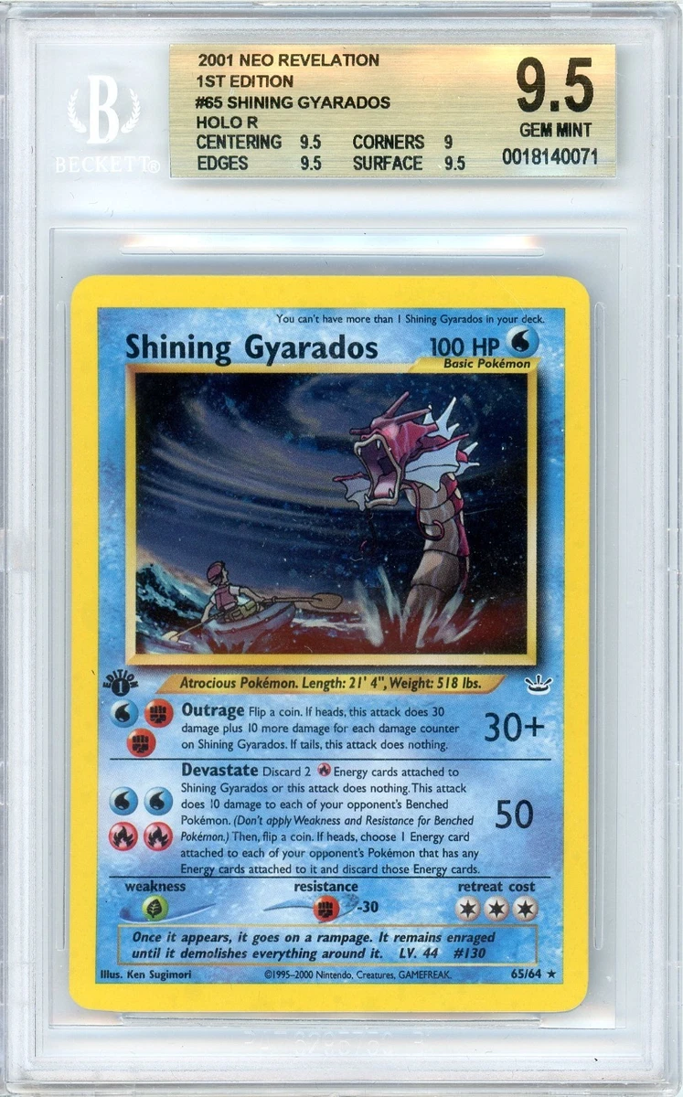 Shining Gyarados 65/64 Neo Revelation for sale | eBay