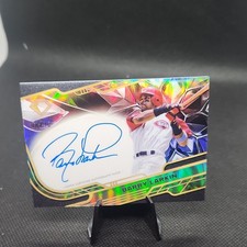 2025 Topps Diamond Icons IChrome Autograph Barry Larkin 8/10 #ACC-BL Reds