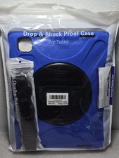 Braecn iPad Pro 13 inch 2024 Full Body Protective Case Drop Shock Proof Blue
