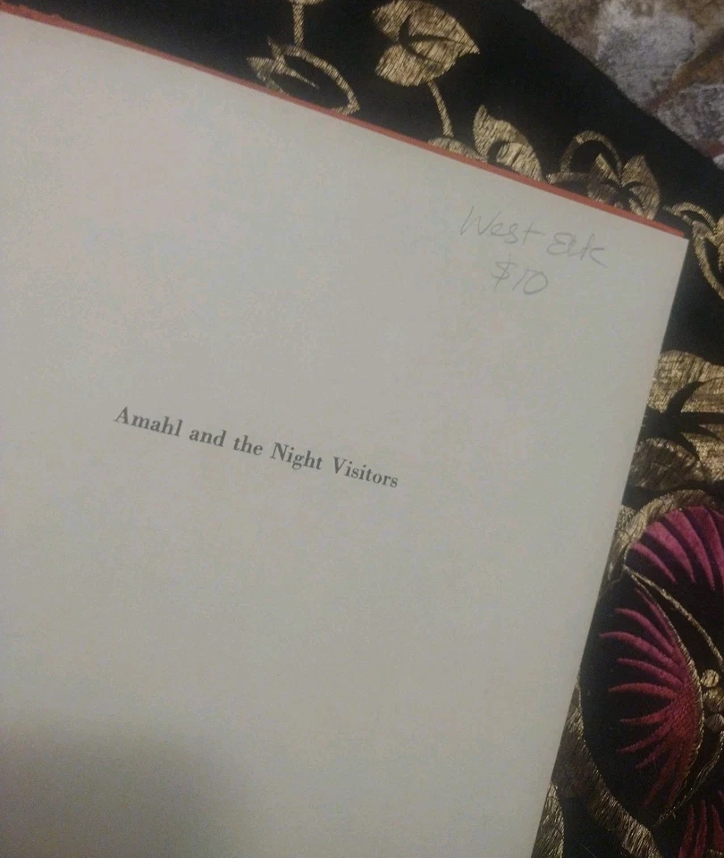 Amahl and the Night Visitors -- Narrative Edition By Frances Frost 1952.HB Cloth - Image 4 of 4