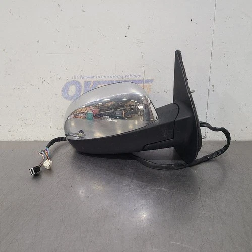 08 2008 CHEVY TAHOE PASSENGER RIGHT EXTERIOR SIDE VIEW MIRROR CHROME DL3