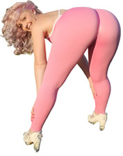 Sexy Pinup Girl -"Is It Pink?" Thick Anime Large High Quality Vinyl STICKERBOPS
