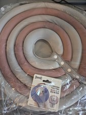 DogLemi Size Large Padded Protective Recovery Pet Collar Pink  Purple Snap Up