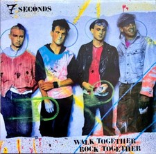 USED: 7 Seconds - Walk Together, Rock Together (LP, Album, RE) vinyl - grading i