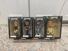 VTG Metallica Bobbleheads Set of 4 James, Kirk, Robert, Lars SEALED