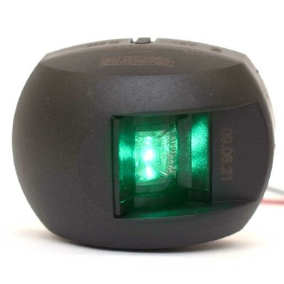 Aqua Signal Boat LED Bow Light 28202-7 | Green 12VDC (Starboard)