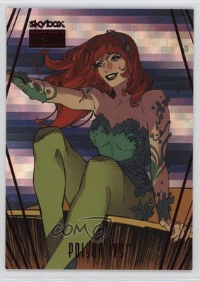 2025 Skybox Metal Universe Batman Star Rubies /50 Poison Ivy Dan Mora #S-18 1s8q