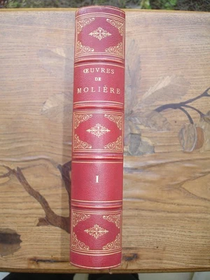 8754 Molière Oeuvres Furne Jouvet 1875 ill. Vernet Desenne t. 1 - Photo 1/4