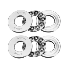 2pcs 51101 Needle Roller Thrust Bearing 12mmx26mmx9mm Chrome Steel