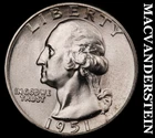 1951 Washington Quarter- Silver Choice Gem Brilliant Uncirculated  #i4136
