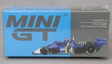 TRUESCALE MINI GT 1/64 Tyrrell P34 1976 Swedish GP 2nd Place #4 P. Depailler