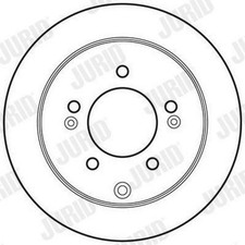 2x JURID Disque de frein Arrière pour KIA SOUL (AM) CERATO YD A trois volumes