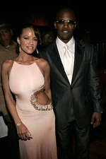 Jamie Foxx Leila Arcieri at Universal Music Group 2005 Post GRAMMY- Old Photo 2