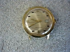 VINTAGE TIMEX MECHANICAL WATCH MENS DATE GOLD TONE FOR PARTS REPAIR