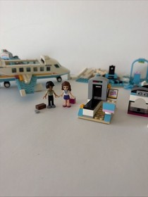 LEGO FRIENDS: Heartlake Private Jet (41100) W Minifigures Incomplete & Extras