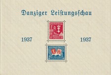 Danzig Block 3 PF I, postfrisch, Kurzbefund Bock BPP