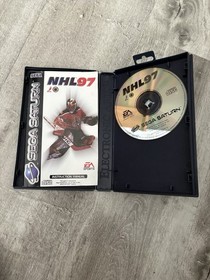EA SPORTS NHL 97 (Sega Saturn) PAL 1996 Ice Hockey Game Manual Included