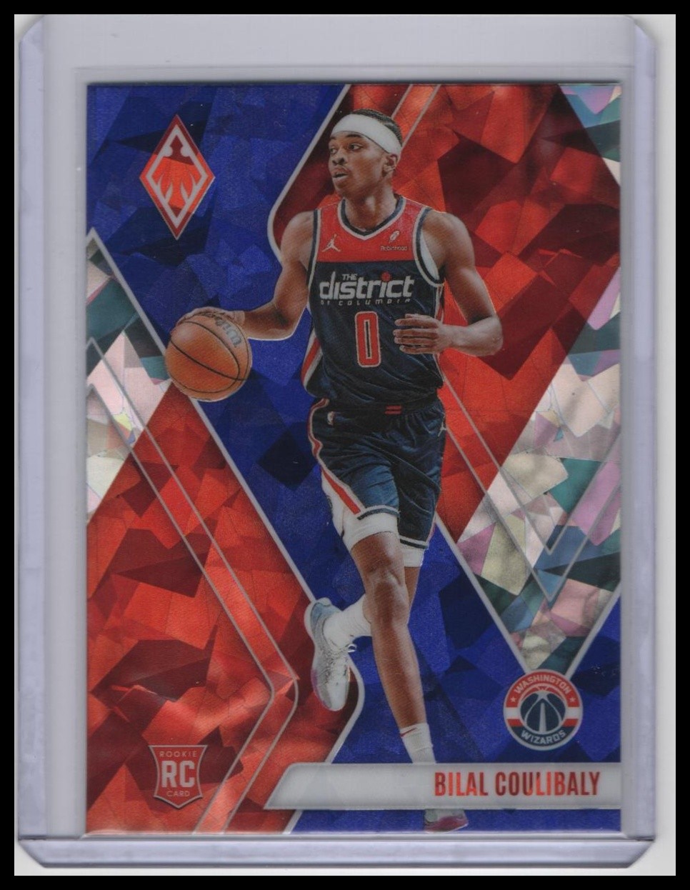 2023-24 Panini Phoenix #285 Bilal Coulibaly Phoenix Blue Ice