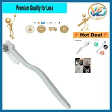 Upgraded Kitchen Scrub Brush with 90° Angled Stiff Bristles for Tight Spaces