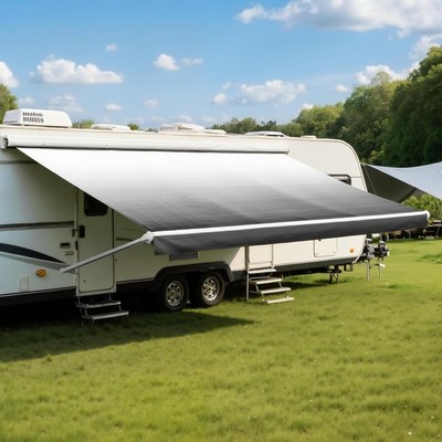 RV Awning Fabric Replacement Heavy Duty 4-PLY Camper Travel Trailer 5th Wheel