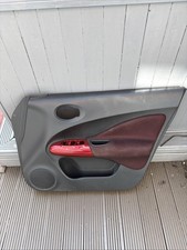 Nissan Juke Mk1 Drivers Side Front Interior Door Card Red And Black 809001KB0A