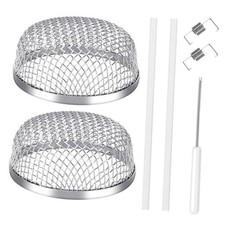 RV Furnace Vent Screen, Bug Screens Heater Vent Cover for Camper with 2 Round