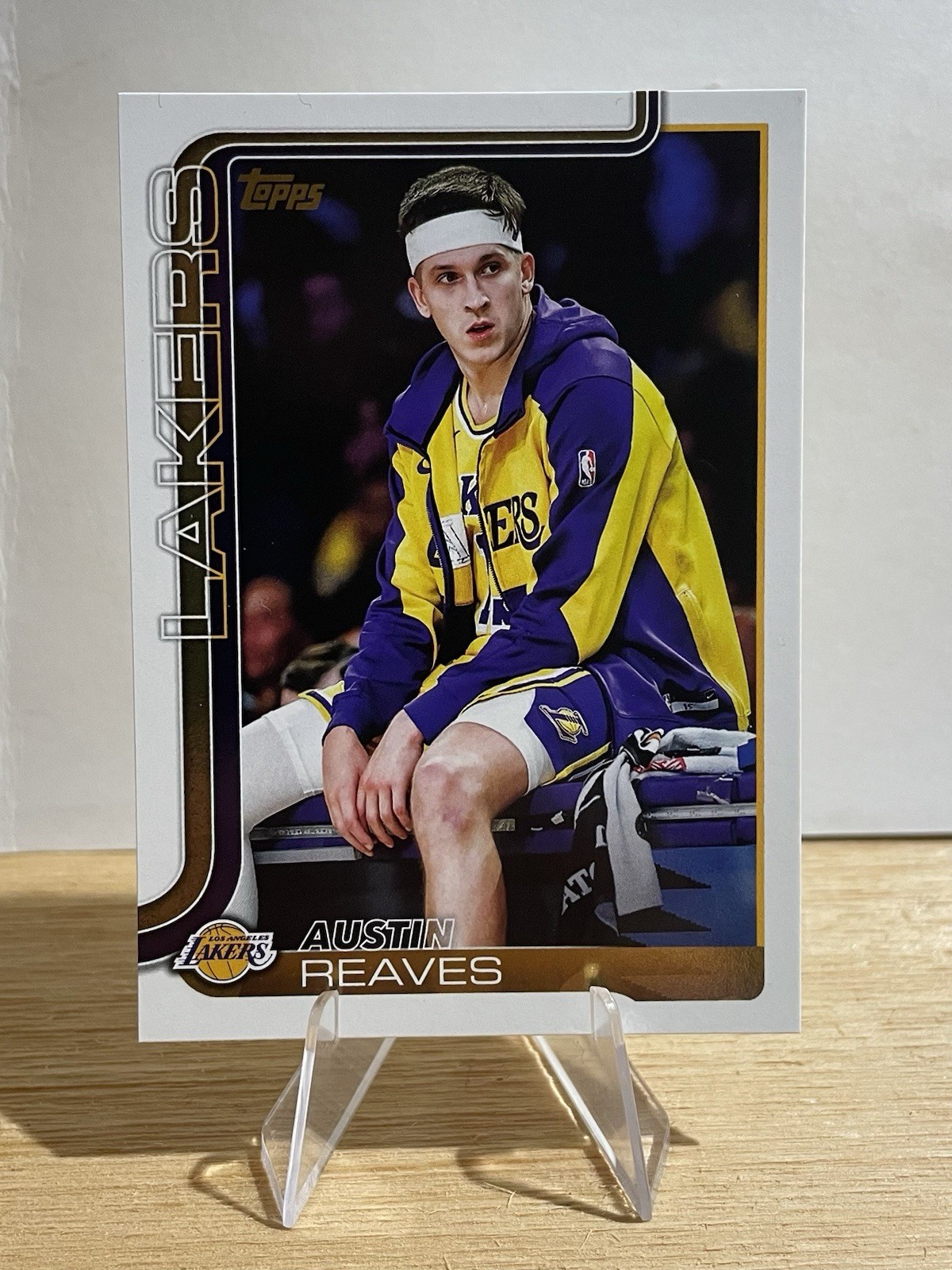 2025-26 Topps Austin Reaves Golden Mirror Variation #151 Lakers SSP Photo