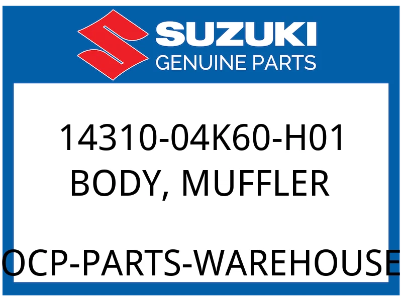 BODY, MUFFLER