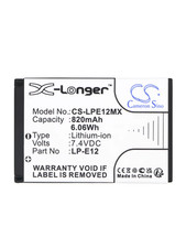 820Mah Camera Battery LC-E12 LP-E12 for Canon EOS-M 100D Rebel SL1 Digital OS-M