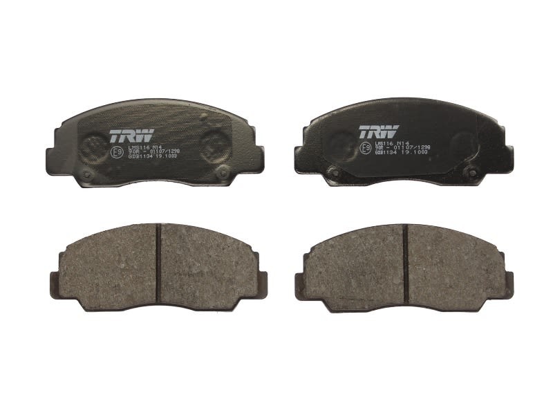 Plaquettes de frein TRW GDB1134 pour Rugger 2.0 essence de 1984 à 1990