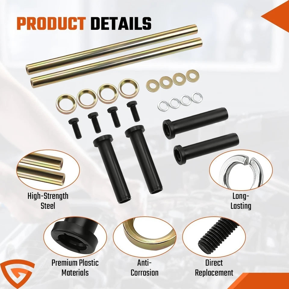 Kit de eje de buje de brazo en A inferior delantero para Polaris Trail Blazer 250 330 400 96-13 Foto 3 de 4