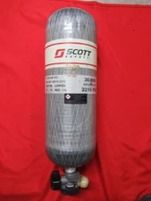 Mfg 2019 Scott SCBA 2216 PSI Firefighter 30 Min Carbon Bottle Air Tank Cylinder