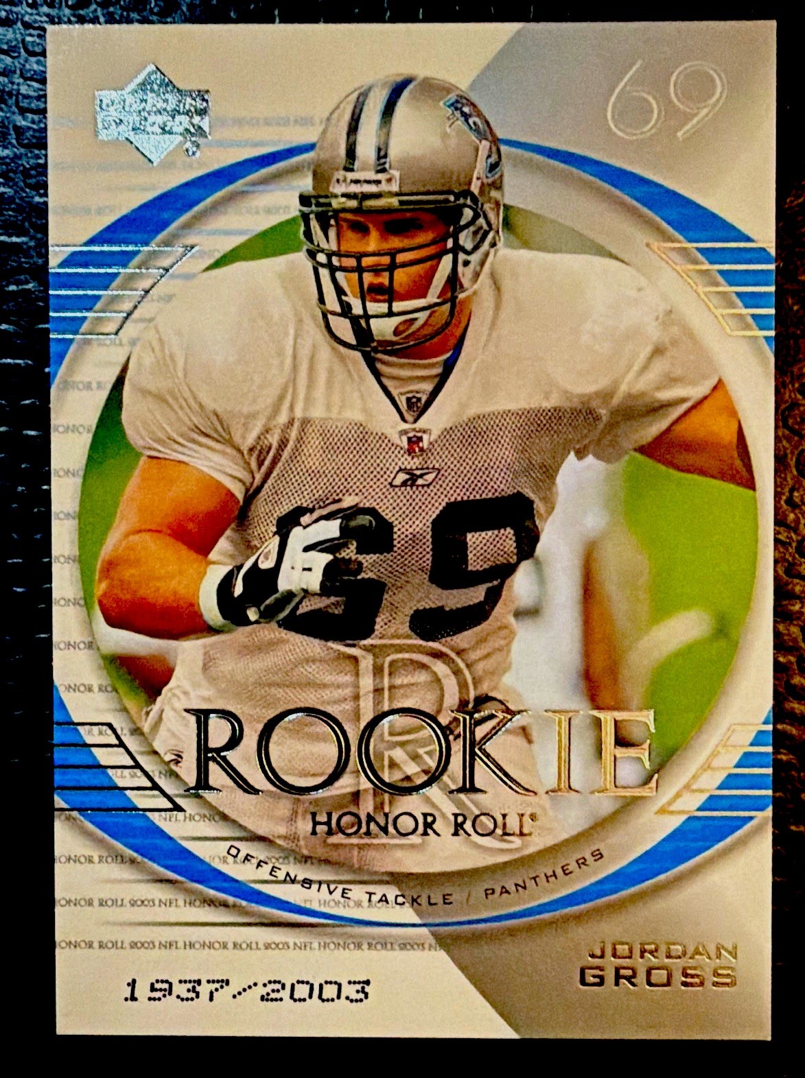 Jordan Gross Upper Deck Honor Roll #138 Base