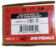 JHS Colour Box V2 Preamp Pedal - 10th Anniver...