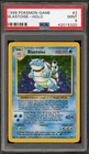 Pokemon Blastoise Holo Base Set Unlimited 2/102 PSA 9